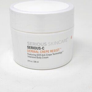 Serious Skincare Serious-C Dermal Crepe Resist Intensive Body Cream 8 oz SEALED